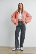 Collared Puffer Jacket