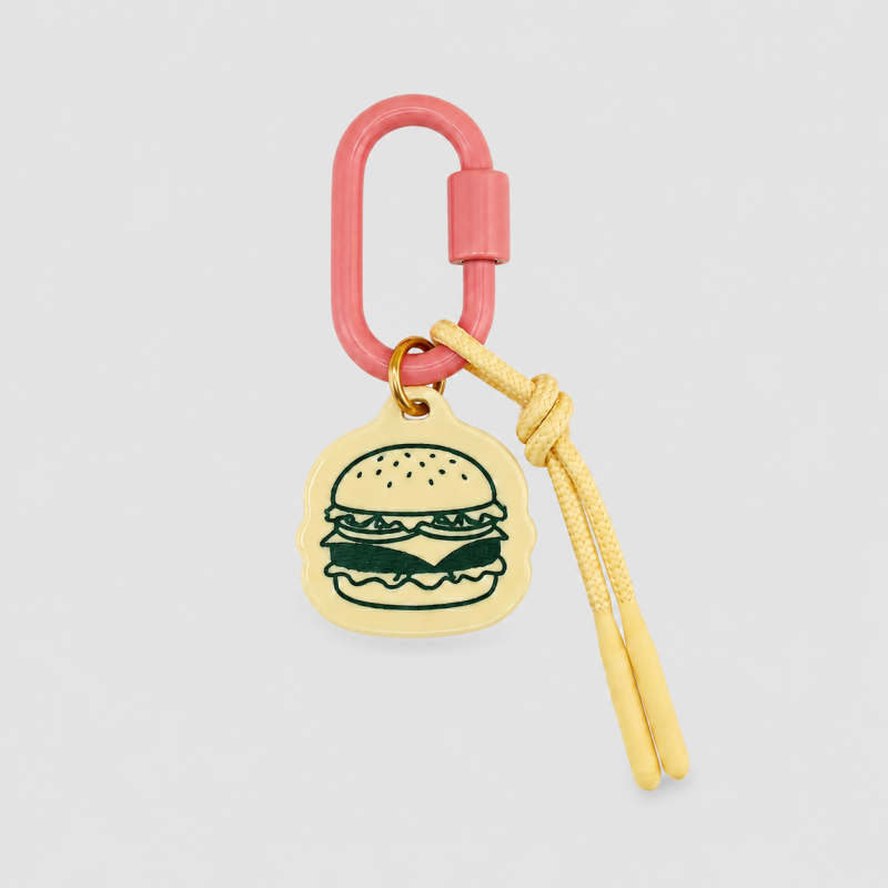 Cheese Burger Keychain