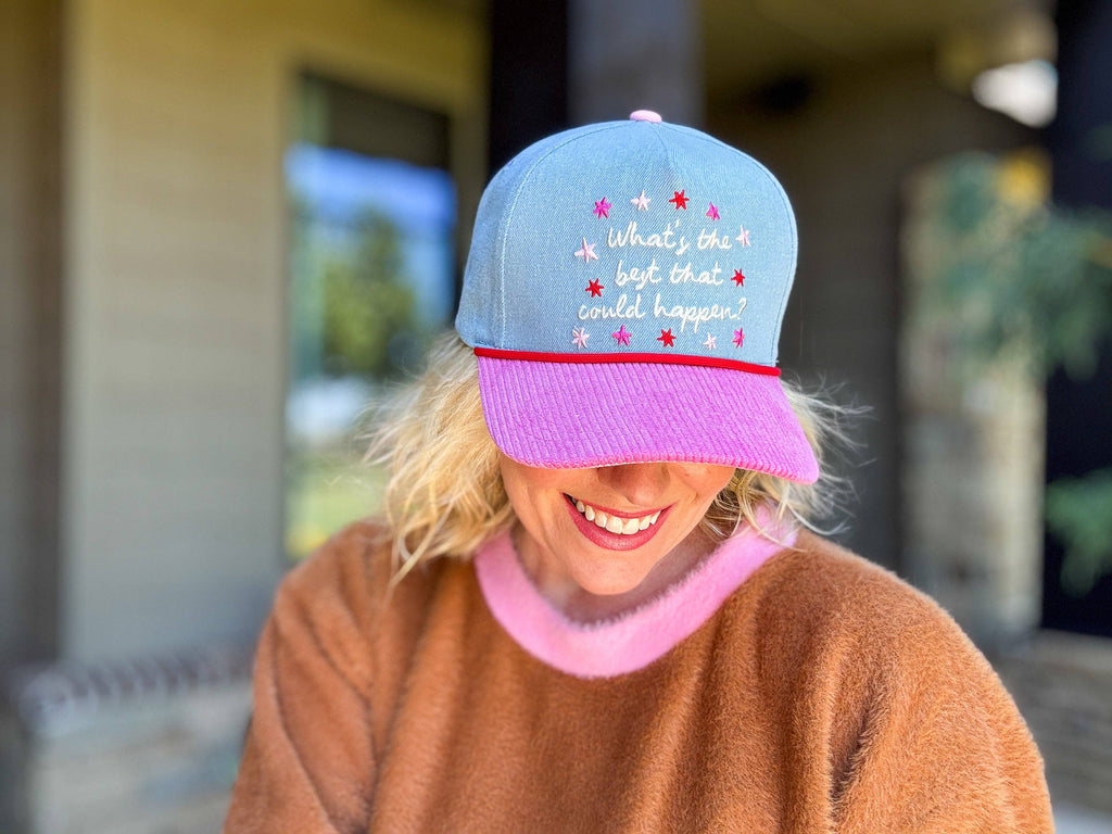 Embroidered Baseball Cap - "...The Best That Could Happen?"