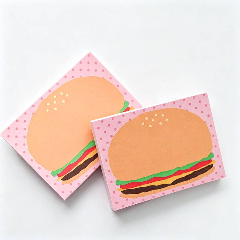 Food Graphic Non‑Sticky Notes: Orange / F