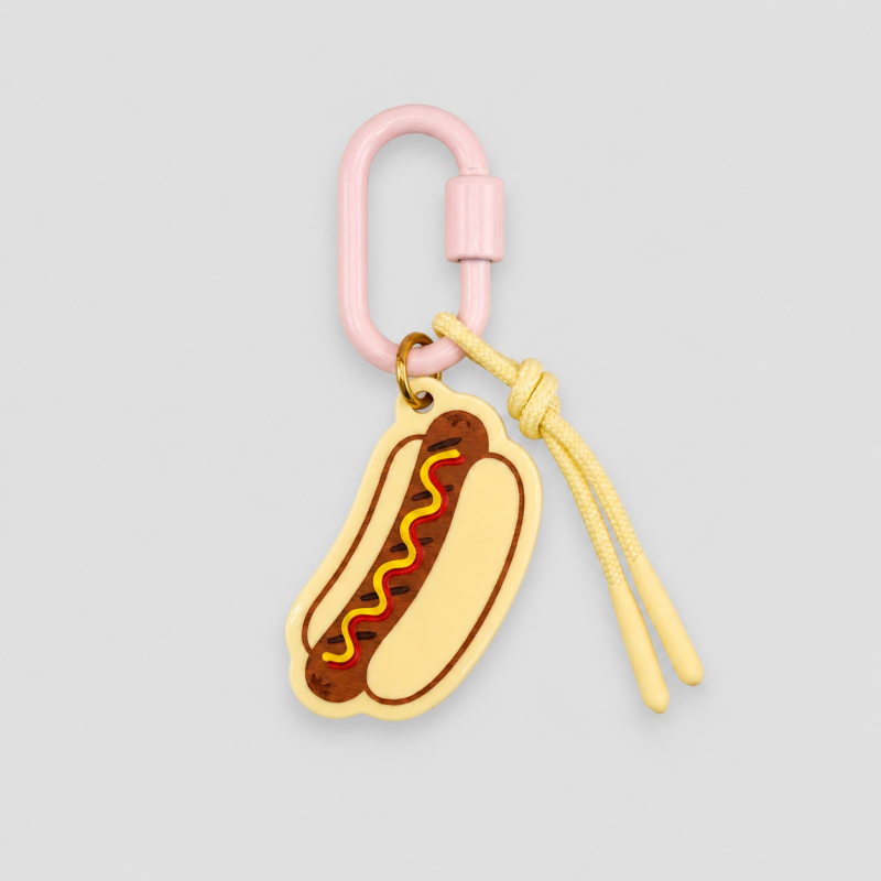 Dessert Shape Keychain: Cake / F