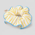 Striped Ruffle Hair Scrunchie: Single Layer Striped / One Size