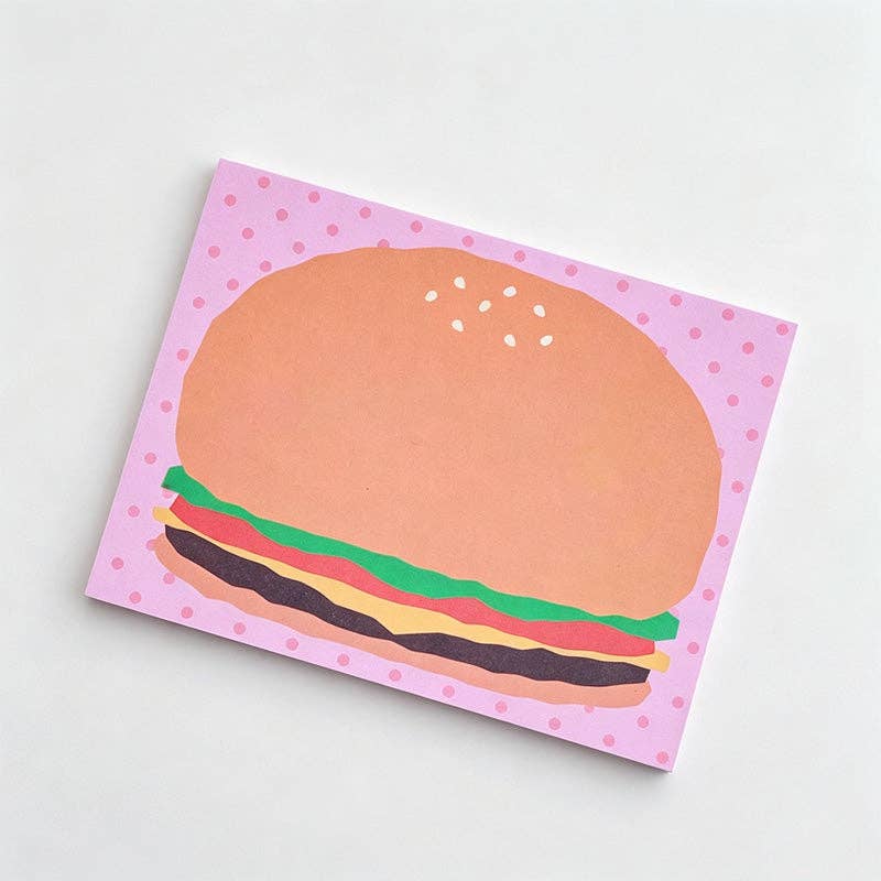 Food Graphic Non‑Sticky Notes: Orange / F