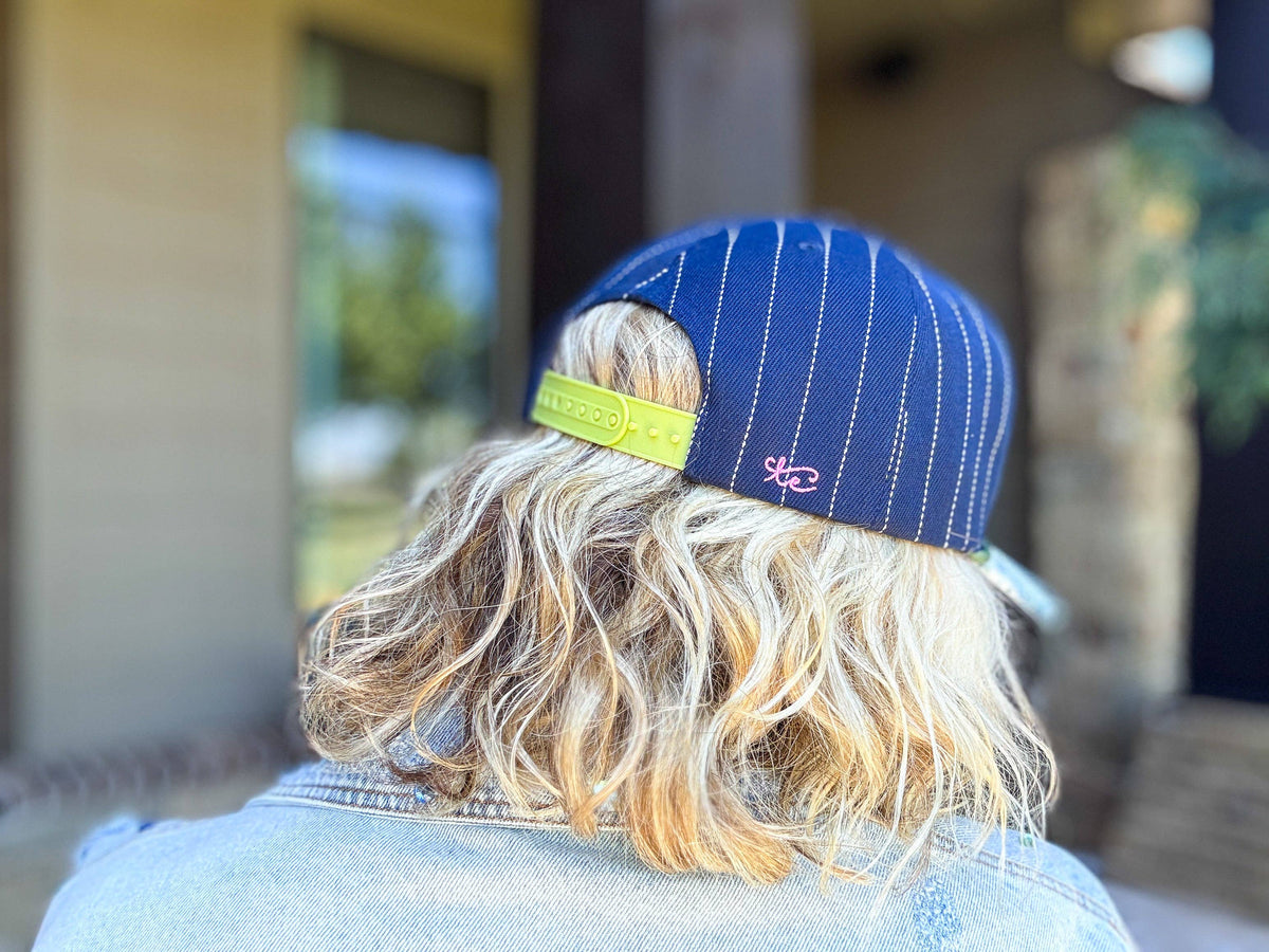 Embroidered Baseball Cap - "Running Late is My Cardio" -Navy