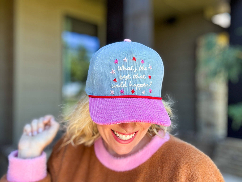 Embroidered Baseball Cap - "...The Best That Could Happen?"