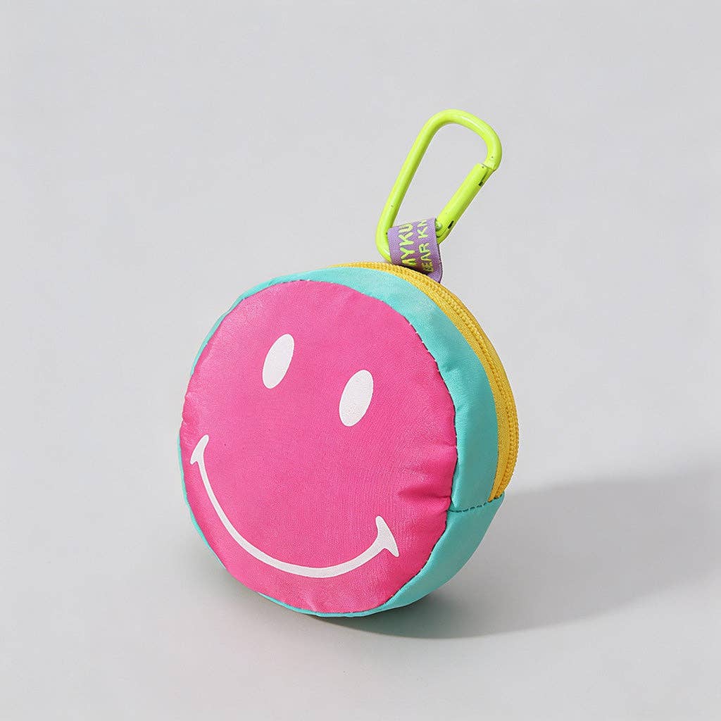 Smiley Face Mini Hanging Pouch