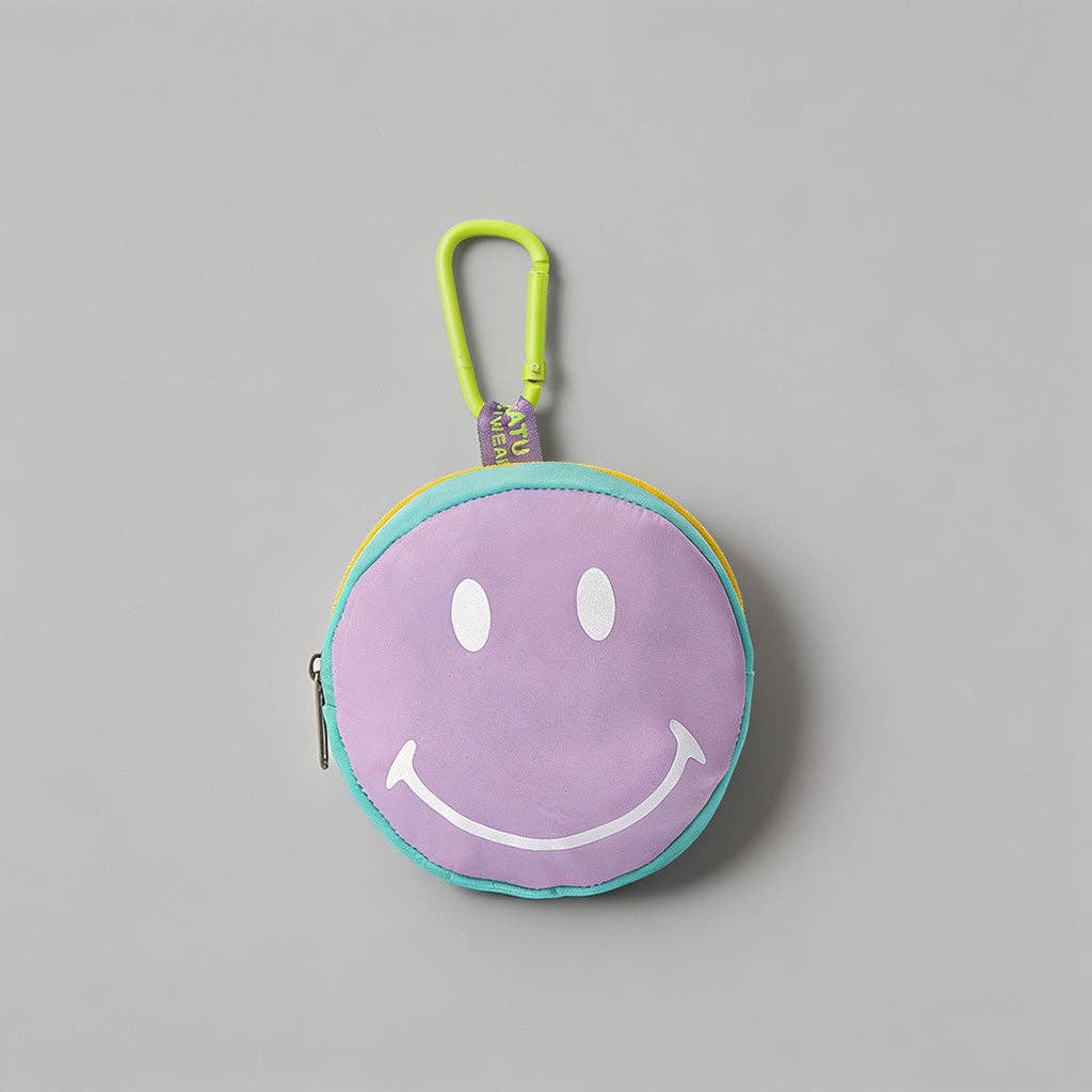 Smiley Face Mini Hanging Pouch